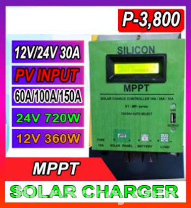 MPPT SOLAR CONTROLLER with USB 10A TO 30A